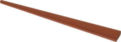 Norton - 4" Long x 3/8" Wide x 1/8" Thick, Aluminum Oxide Sharpening Stone - Taper, Fine Grade - Eagle Tool & Supply