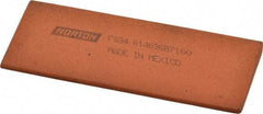 Norton - 4-1/2" Long x 1-3/4" Diam x 3/8" Thick, Aluminum Oxide Sharpening Stone - Round Edge Slip, Fine Grade - Eagle Tool & Supply