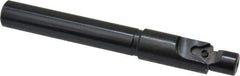 Cutting Tool Technologies - 19/32 Inch Diameter, Solid Pilot, Straight 1/2 Inch Shank Diameter, 3 Insert, Indexable Counterbore - 4-3/8 Inch Overall Length, TPGH Insert - Eagle Tool & Supply