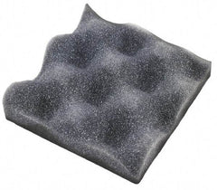 American Acoustical Products - 54" Long x 54" Wide x 1" Thick, Polyester Foam Sheet - Contoured - Eagle Tool & Supply