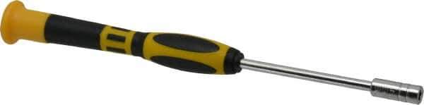 Aven - 4mm Solid Shaft Electronic Nutdriver - Ergonomic Handle, 6-3/4" OAL - Eagle Tool & Supply