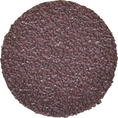 3M - 1/2" Diam, 120 Grit Aluminum Oxide Adhesive PSA Disc - Fine Grade, X Weighted Cloth Backing, For Bench Top Motors, Random Orbital Sanders - Eagle Tool & Supply