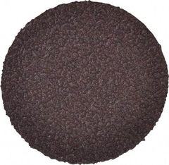 3M - 3/4" Diam, 100 Grit Aluminum Oxide Adhesive PSA Disc - Fine Grade, X Weighted Cloth Backing, For Bench Top Motors, Random Orbital Sanders - Eagle Tool & Supply