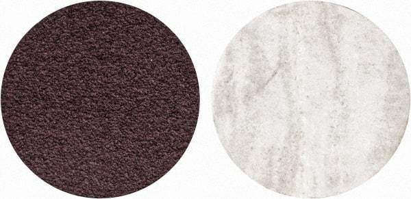 3M - 3/4" Diam, 150 Grit Aluminum Oxide Adhesive PSA Disc - Very Fine Grade, Maroon, X Weighted Backing, Flexible, Use with Random Orbital Sanders - Eagle Tool & Supply