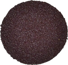 3M - 1" Diam, 80 Grit Aluminum Oxide Adhesive PSA Disc - Medium Grade, X Weighted Cloth Backing, For Bench Top Motors, Random Orbital Sanders - Eagle Tool & Supply