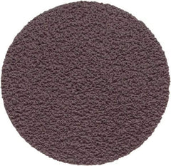 3M - 1" Diam, 120 Grit Aluminum Oxide Adhesive PSA Disc - Fine Grade, X Weighted Cloth Backing, For Bench Top Motors, Random Orbital Sanders - Eagle Tool & Supply