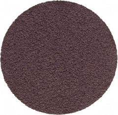 3M - 1-1/2" Diam, 80 Grit Aluminum Oxide Adhesive PSA Disc - Medium Grade, X Weighted Cloth Backing, For Bench Top Motors, Random Orbital Sanders - Eagle Tool & Supply