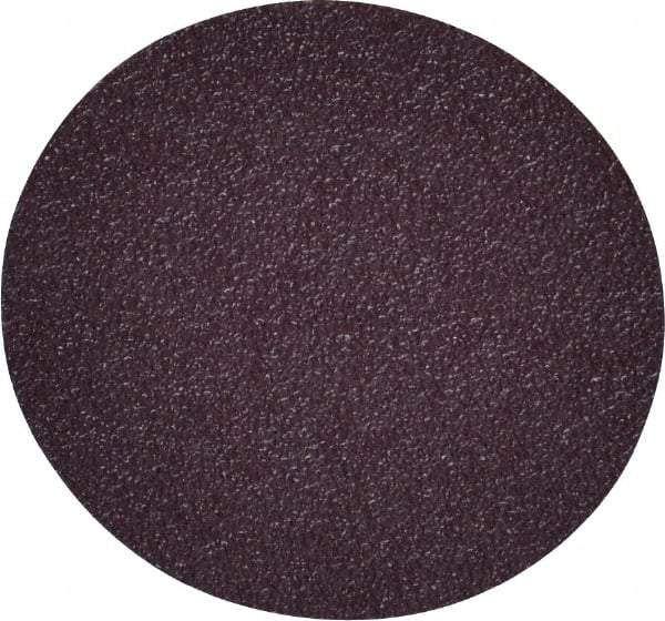 3M - 2" Diam, 80 Grit Aluminum Oxide Adhesive PSA Disc - Medium Grade, X Weighted Cloth Backing, For Bench Top Motors, Disc Sanders, Random Orbital Sanders - Eagle Tool & Supply