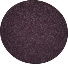 3M - 2" Diam, 80 Grit Aluminum Oxide Adhesive PSA Disc - Medium Grade, X Weighted Cloth Backing, For Bench Top Motors, Disc Sanders, Random Orbital Sanders - Eagle Tool & Supply