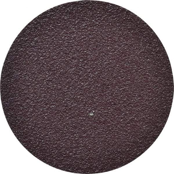 3M - 2" Diam, 100 Grit Aluminum Oxide Adhesive PSA Disc - Fine Grade, X Weighted Cloth Backing, For Bench Top Motors, Disc Sanders, Random Orbital Sanders - Eagle Tool & Supply