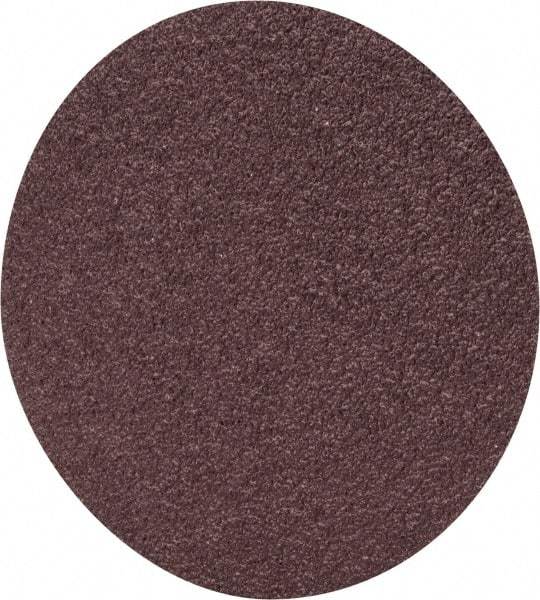 3M - 3" Diam, 60 Grit Aluminum Oxide Adhesive PSA Disc - Medium Grade, X Weighted Cloth Backing, For Bench Top Motors, Disc Sanders, Random Orbital Sanders - Eagle Tool & Supply