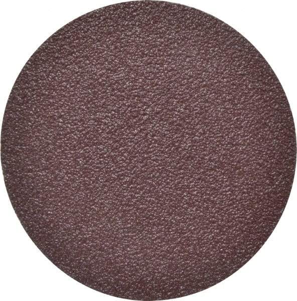 3M - 3" Diam, 80 Grit Aluminum Oxide Adhesive PSA Disc - Medium Grade, X Weighted Cloth Backing, For Bench Top Motors, Disc Sanders, Random Orbital Sanders - Eagle Tool & Supply