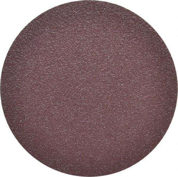3M - 4" Diam, 60 Grit Aluminum Oxide Adhesive PSA Disc - Medium Grade, Maroon, X Weighted Backing, Flexible, Use with Random Orbital Sanders - Eagle Tool & Supply