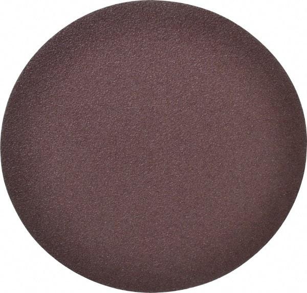 3M - 8" Diam, 40 Grit Aluminum Oxide Adhesive PSA Disc - Coarse Grade, X Weighted Cloth Backing, For Bench Top Motors, Random Orbital Sanders - Eagle Tool & Supply
