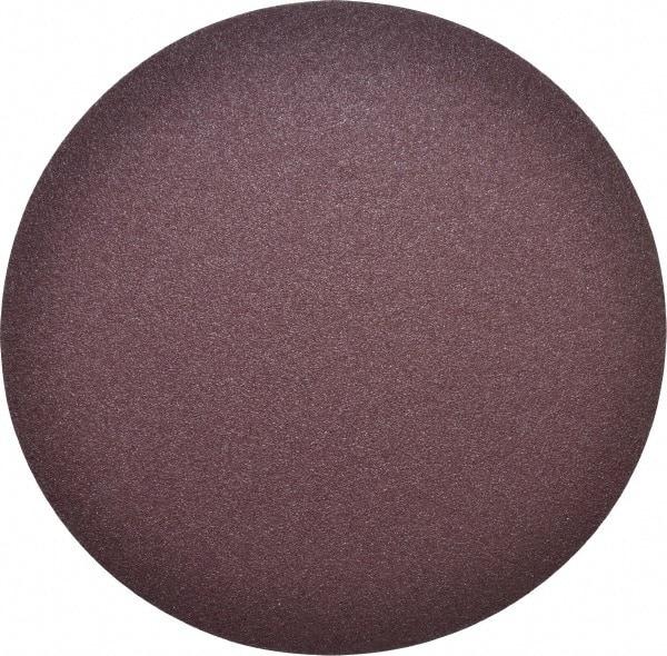 3M - 15" Diam, 36 Grit Aluminum Oxide Adhesive PSA Disc - Very Coarse Grade, X Weighted Cloth Backing, For Bench Top Motors, Random Orbital Sanders - Eagle Tool & Supply