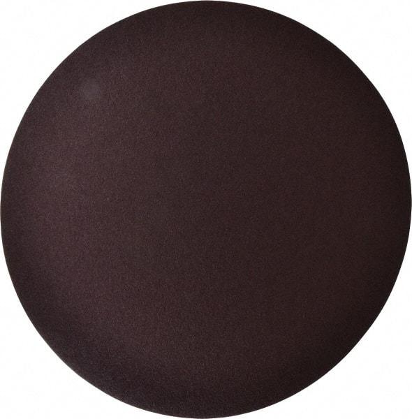 3M - 16" Diam, 40 Grit Aluminum Oxide Adhesive PSA Disc - Coarse Grade, X Weighted Cloth Backing, For Bench Top Motors, Random Orbital Sanders - Eagle Tool & Supply