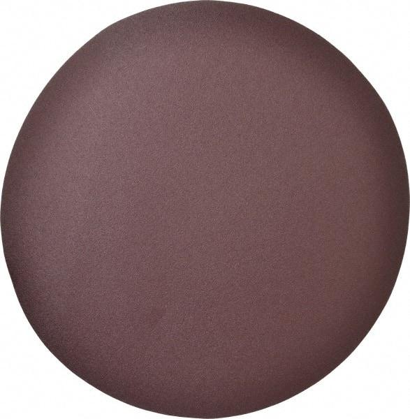 3M - 16" Diam, 60 Grit Aluminum Oxide Adhesive PSA Disc - Medium Grade, X Weighted Cloth Backing, For Bench Top Motors, Random Orbital Sanders - Eagle Tool & Supply