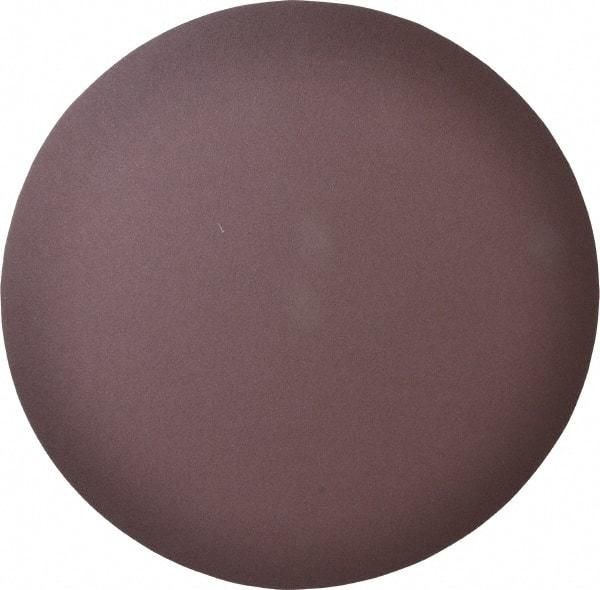 3M - 16" Diam, 80 Grit Aluminum Oxide Adhesive PSA Disc - Medium Grade, X Weighted Cloth Backing, For Bench Top Motors, Random Orbital Sanders - Eagle Tool & Supply