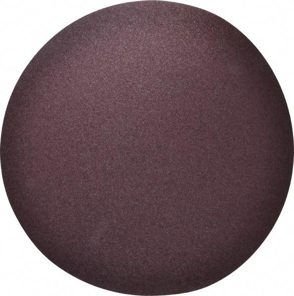 3M - 18" Diam, 36 Grit Aluminum Oxide Adhesive PSA Disc - Very Coarse Grade, X Weighted Cloth Backing, For Bench Top Motors, Random Orbital Sanders - Eagle Tool & Supply