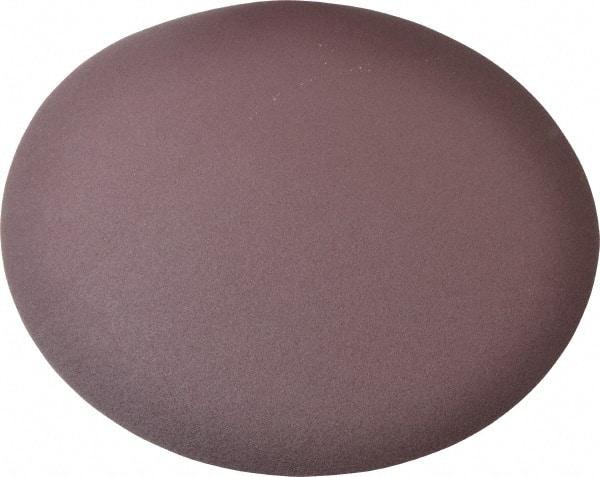 3M - 18" Diam, 60 Grit Aluminum Oxide Adhesive PSA Disc - Medium Grade, X Weighted Cloth Backing, For Bench Top Motors, Random Orbital Sanders - Eagle Tool & Supply