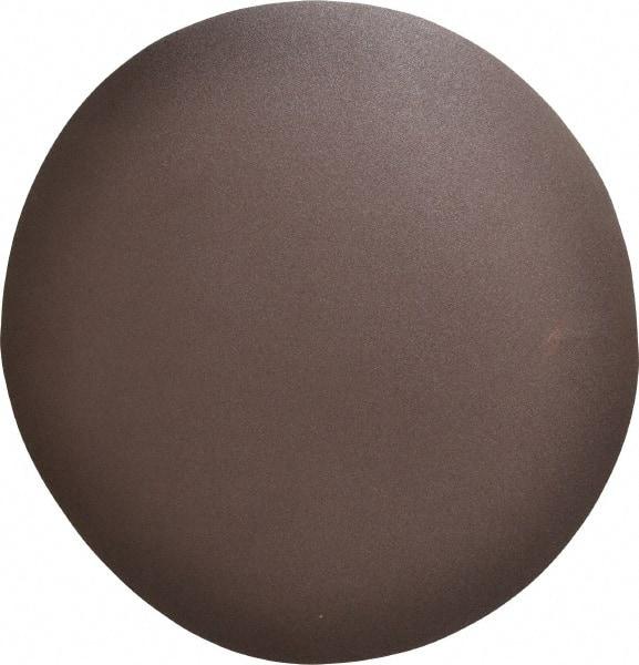3M - 18" Diam, 80 Grit Aluminum Oxide Adhesive PSA Disc - Medium Grade, X Weighted Cloth Backing, For Bench Top Motors, Random Orbital Sanders - Eagle Tool & Supply