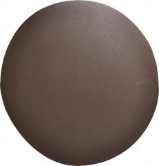 3M - 18" Diam, 80 Grit Aluminum Oxide Adhesive PSA Disc - Medium Grade, X Weighted Cloth Backing, For Bench Top Motors, Random Orbital Sanders - Eagle Tool & Supply