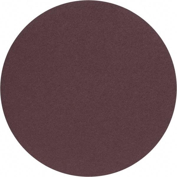 3M - 20" Diam, 50 Grit Aluminum Oxide Adhesive PSA Disc - Coarse Grade, X Weighted Cloth Backing, For Bench Top Motors, Random Orbital Sanders - Eagle Tool & Supply