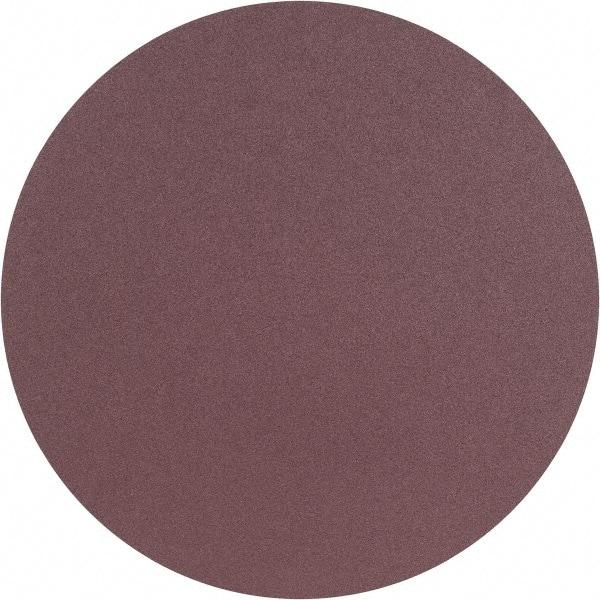 3M - 20" Diam, 80 Grit Aluminum Oxide Adhesive PSA Disc - Medium Grade, X Weighted Cloth Backing, For Bench Top Motors, Random Orbital Sanders - Eagle Tool & Supply
