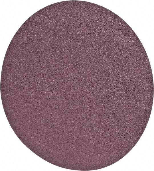 3M - 24" Diam, 36 Grit Aluminum Oxide Adhesive PSA Disc - Very Coarse Grade, X Weighted Cloth Backing, For Bench Top Motors, Random Orbital Sanders - Eagle Tool & Supply