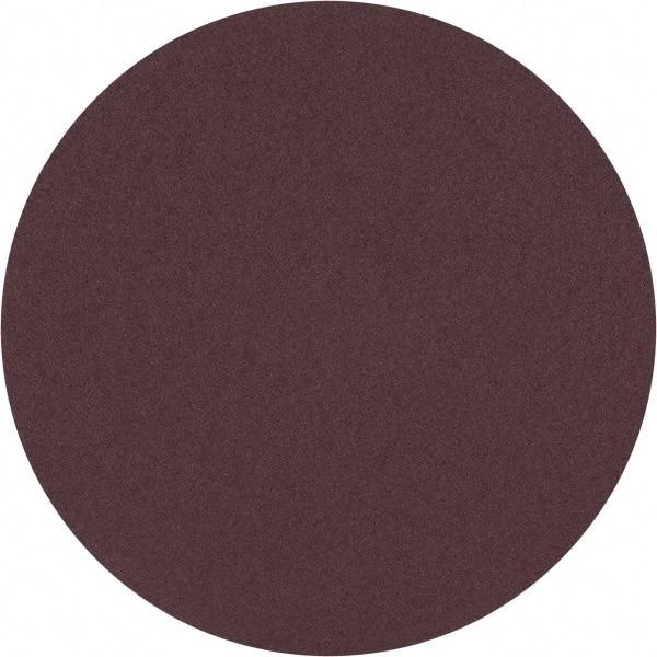 3M - 24" Diam, 40 Grit Aluminum Oxide Adhesive PSA Disc - Coarse Grade, X Weighted Cloth Backing, For Bench Top Motors, Random Orbital Sanders - Eagle Tool & Supply
