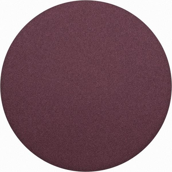 3M - 24" Diam, 50 Grit Aluminum Oxide Adhesive PSA Disc - Coarse Grade, X Weighted Cloth Backing, For Bench Top Motors, Random Orbital Sanders - Eagle Tool & Supply