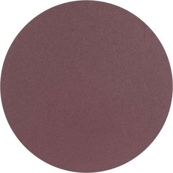 3M - 24" Diam, 80 Grit Aluminum Oxide Adhesive PSA Disc - Medium Grade, X Weighted Cloth Backing, For Bench Top Motors, Random Orbital Sanders - Eagle Tool & Supply