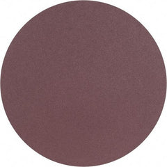 3M - 24" Diam, 80 Grit Aluminum Oxide Adhesive PSA Disc - Medium Grade, X Weighted Cloth Backing, For Bench Top Motors, Random Orbital Sanders - Eagle Tool & Supply