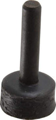 3M - 3/4" Diam Adhesive/PSA Disc Backing Pad - 1/4" Shank Diam, Medium Density, 20,000 RPM - Eagle Tool & Supply