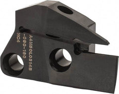 Kennametal - 3mm Groove Width, 14mm Max Depth of Cut, Left Hand Cut, A4M-B Indexable Grooving Blade - 3 Seat Size, Series A4 - Eagle Tool & Supply