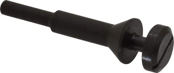Value Collection - 1/4" Shank Deburring Wheel Mandrel - Compatible with 1" Wide Deburring Wheels - Eagle Tool & Supply