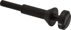 Value Collection - 1/4" Shank Deburring Wheel Mandrel - Compatible with 1" Wide Deburring Wheels - Eagle Tool & Supply