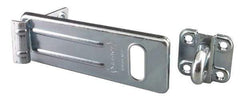 Master Lock - 4-1/2 Inch Long, Hasp - Steel - Eagle Tool & Supply