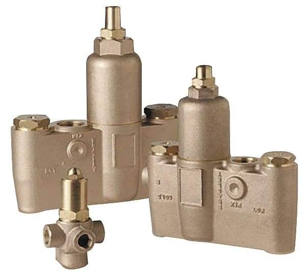 Bradley - Brass Water Mixing Valve & Unit - 26 GPM at 30 psi Flow Rate - Eagle Tool & Supply