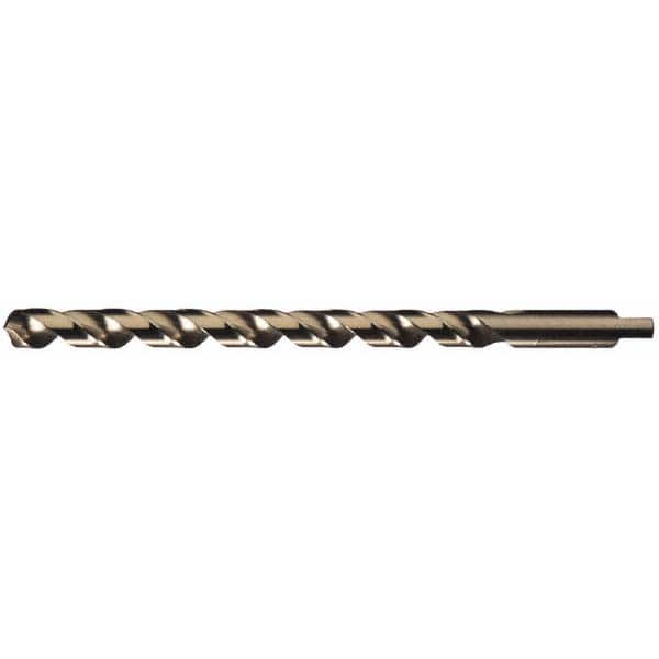Cleveland - 31/64" 118° Spiral Flute Cobalt Taper Length Drill Bit - Eagle Tool & Supply