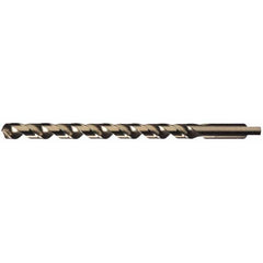 Cleveland - 31/64" 118° Spiral Flute Cobalt Taper Length Drill Bit - Eagle Tool & Supply