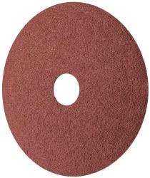3M - 4-1/2" Diam 5/8-11 Threaded Hole 36 Grit Fiber Disc - Very Coarse Grade, Ceramic, 8,600 Max RPM, Series 988C - Eagle Tool & Supply