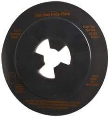 3M - 7" Max Diam, Abrasive Disc Face Plate - 5/8-11, 7,000 RPM - Eagle Tool & Supply