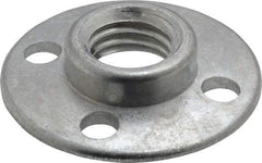 3M - 3/8" Max Diam, Abrasive Disc Retainer Nut - 5/8-11 Female, 3/8" Long - Eagle Tool & Supply