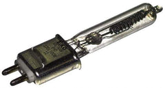 Value Collection - 1,000 Watt, 120 Volt, Halogen Miniature & Specialty T6 Lamp - 2 Pin Base, 750 to 1599 Equivalent Range, Neutral (3,000 to 3,699), 4" OAL - Eagle Tool & Supply