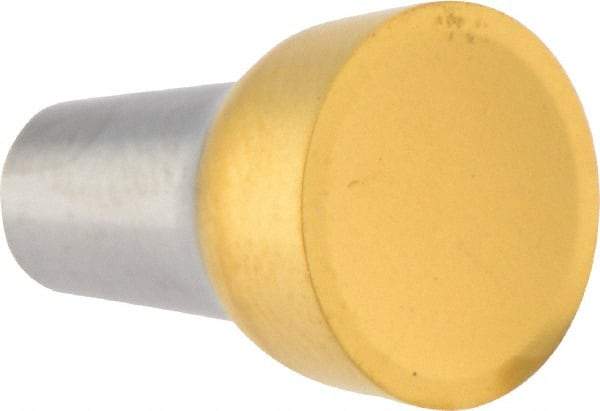 Seco - RCGS3, CP200 Grade Carbide Profiling Insert - TiAlN/TiN Finish, 7° Relief Angle, Round, 33/64" Thick, 3/8" Inscribed Circle - Eagle Tool & Supply