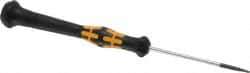 Wera - Electronic/Electrostatic Slotted Screwdriver - Round Shank, Ergonomic Handle - Eagle Tool & Supply