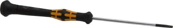 Wera - Electronic/Electrostatic Slotted Screwdriver - Round Shank, Ergonomic Handle - Eagle Tool & Supply