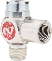 Norgren - 3/8" NPTF x 3/8" NPTF Pilot Operated Check Valve - 15 to 150 psi & Brass Material - Eagle Tool & Supply
