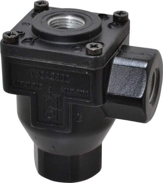 Norgren - 3/8" NPT Quick Exhaust Valve - 7 to 145 psi, Zinc Material - Eagle Tool & Supply